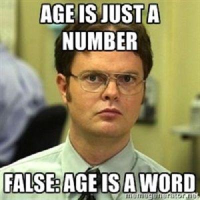 AGE IS JUSTA NUMBER FALSE:AGE ISA WORD