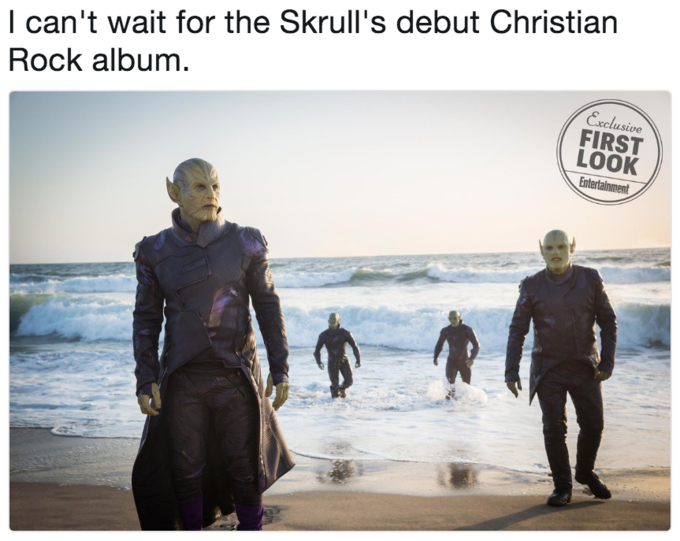 I can't wait for the Skrull's debut Christian Rock album Exclusive FIRST LOOK