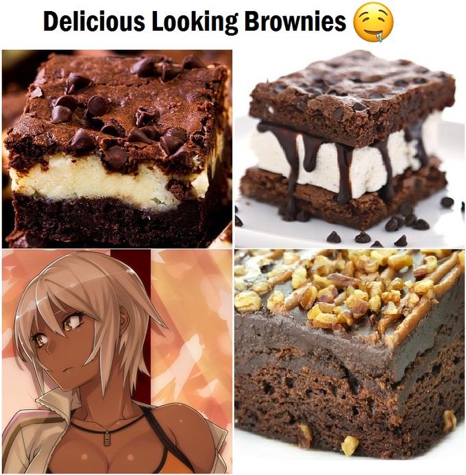 Delicious Looking Brownies f