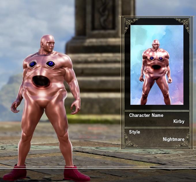 Character Name Kirby Style Nightmare