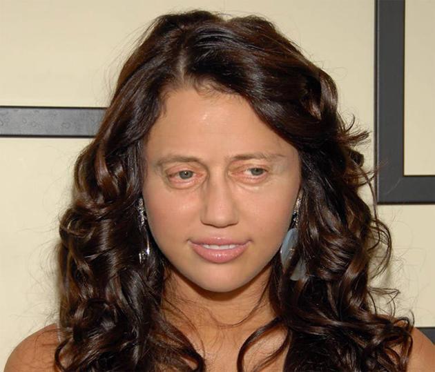 Miley cyrus blue eyes picture