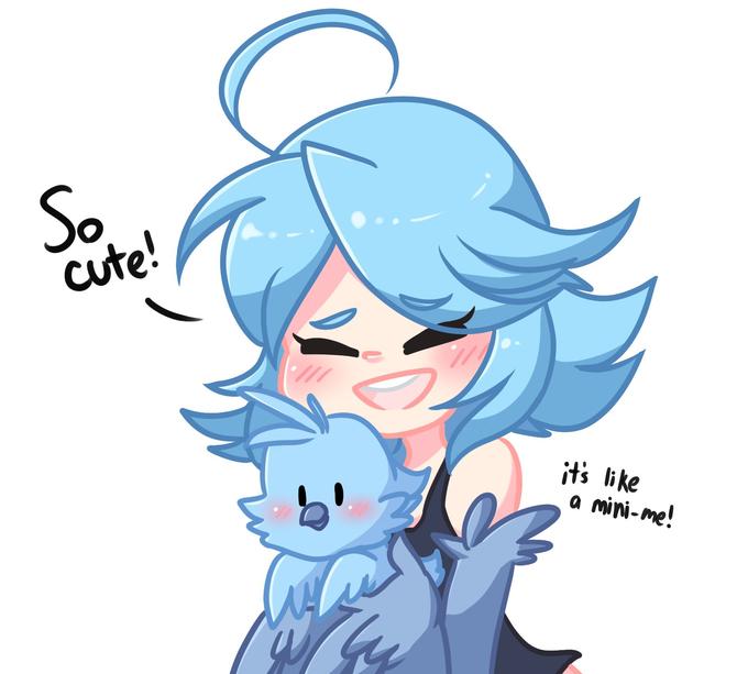 So cute! ts like a mini-me 4