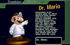Super Smash Bros. Melee trophy information.