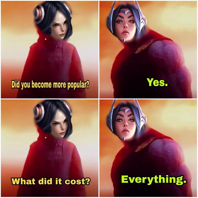 Yes. Did you become more popular? Everything. What did it cost?