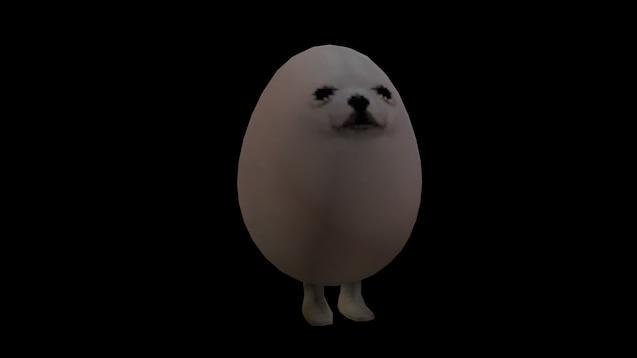 eggdog plush