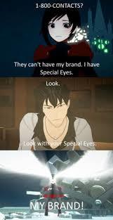 1-800-CONTACTS? They can't have my brand. Ihave Special Eyes Look Y BRAND!