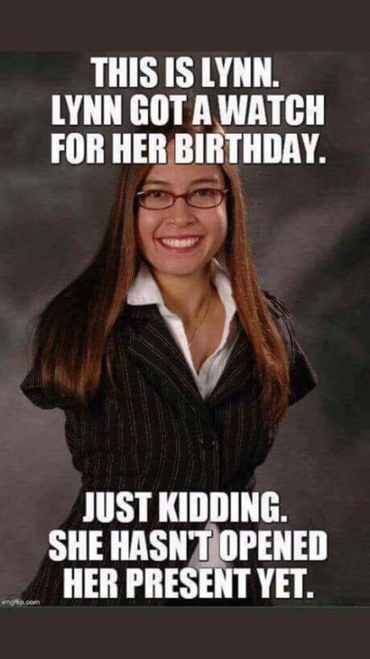 Savage Birthday Meme About Lady With No Arms | Happy Birthday Memes