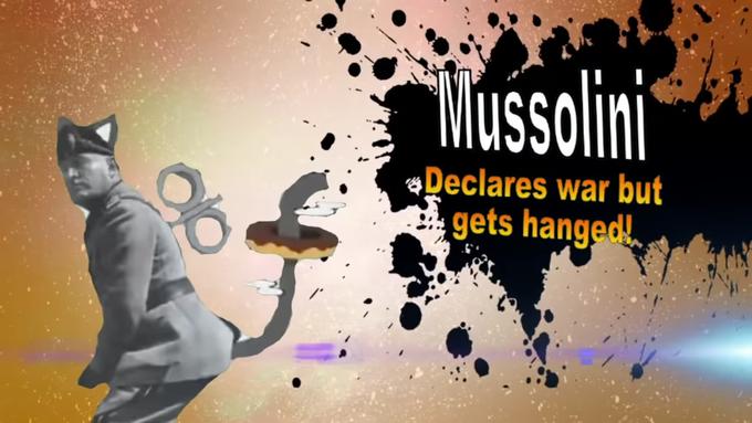 ussolin aDeclares war but gets hanged!