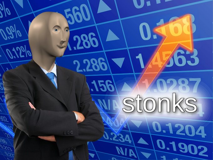 Resultado de imagen de stonks