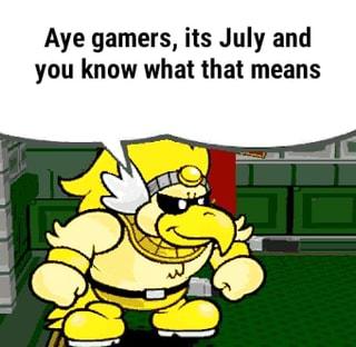 July is gamer pride month: aye gamers, its july and you know what that means