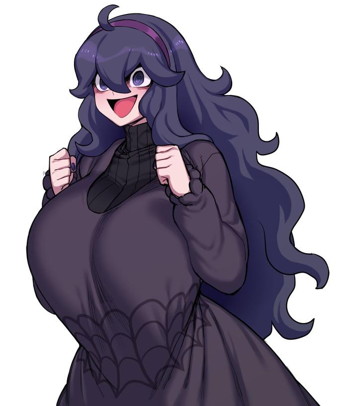 キョダイ化してご満悦なオカルトマニアちゃんとゲンガー | Hex Maniac 