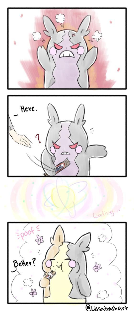 Have a Snickers, Morpeko. You're not you when you're hangry! | Pokémon ...