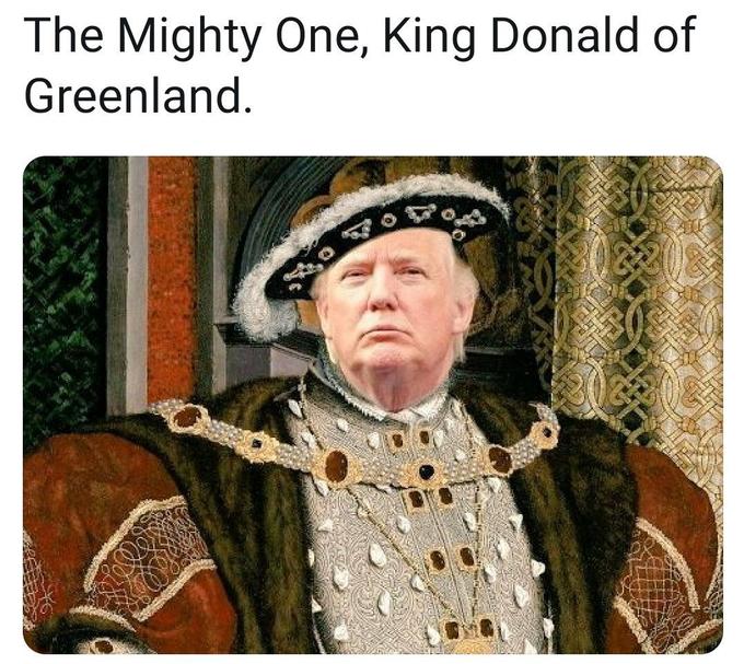 The Mighty One, King Donald of Greenland.