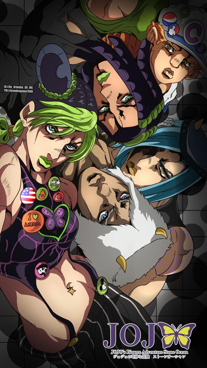 IG:@By_brandon 88 MG TW:@brandongamer1000 AMERICA JOJ JOJO's Bizarre Adventure StoneOcean ジョジョの奇妙な険 ストーン-ン HID