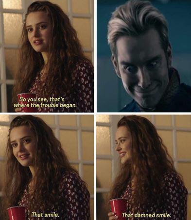 So you'see, that's where the trouble began. That smile. That damned smile.