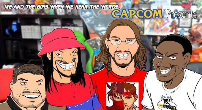 CAPCOM Presents ME AND THE TSHEN WE HEAR THE WuRD GVIDEOGINES