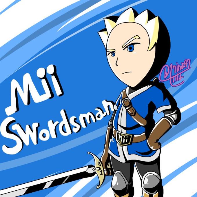 "A swordsman with a solid paint style.
I'm sorry if it feels flickering!" - 17ina47 