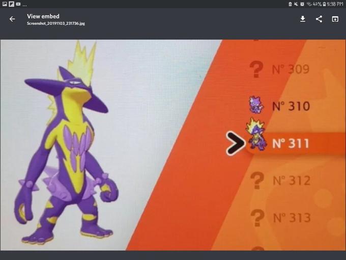 42% 5:38 PM View embed Screenshot_20191103 231736.jpg ? N° 309 N° 310 N° 311 ND 312 2 No 313
