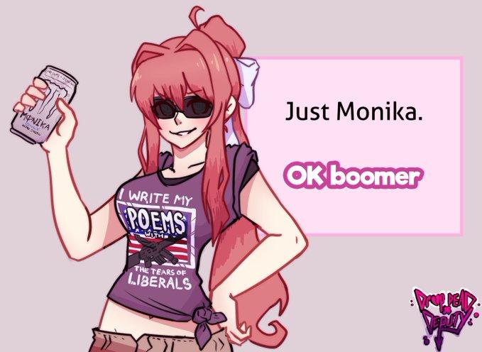 Just Monika. TMPNIKA OK boomer WRITE MY POEMS THE TEARS OF LIBERALS