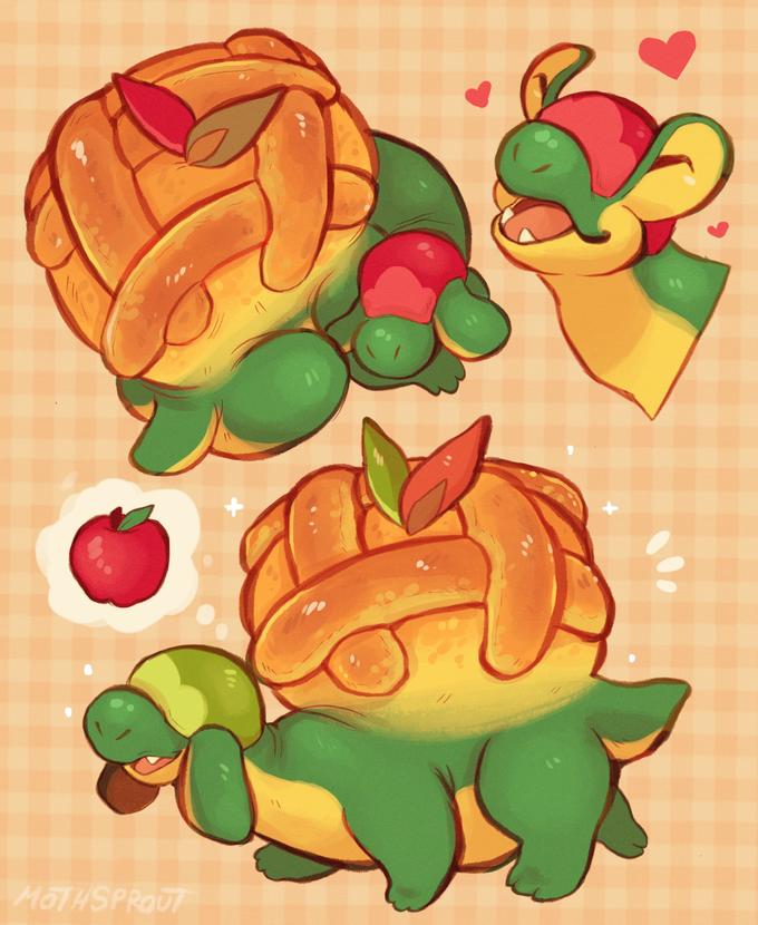 [Pokémon] Appletun Minecraft Skin