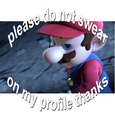 please do not swear on my profile thanks