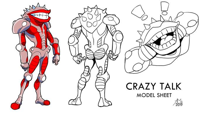 CRAZY TALK MODEL SHEET 2019