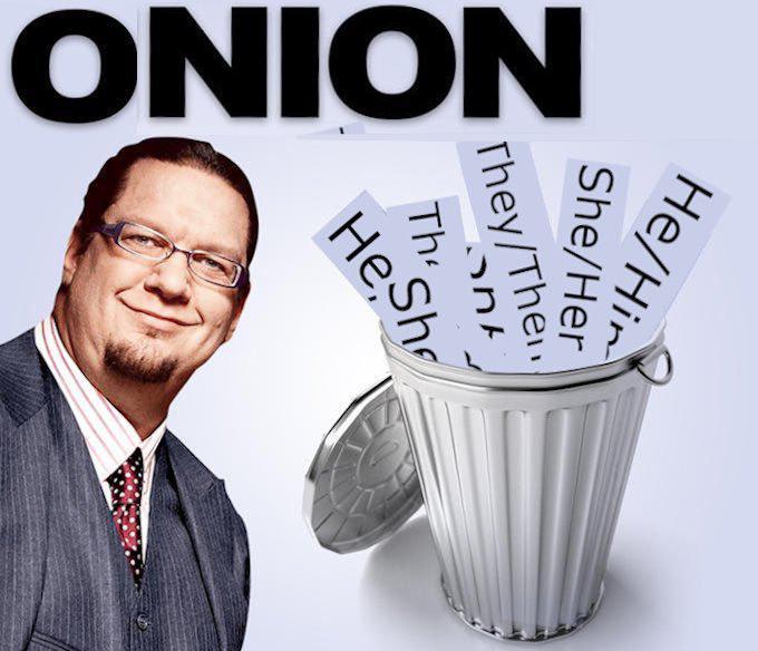 ONION He/F She/Her They/Thei. The HeSh.