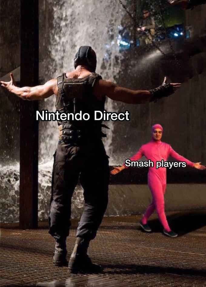 Nintendo Direct Smash players