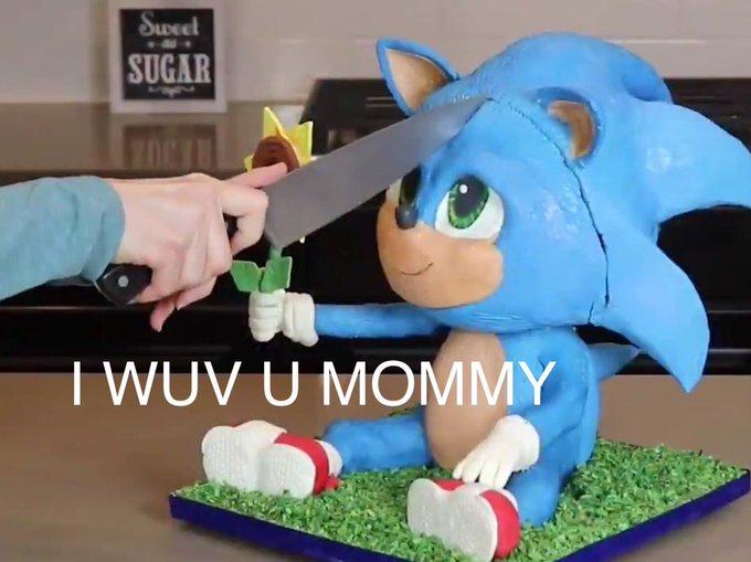 Baby Sonic Cake Know Your Meme