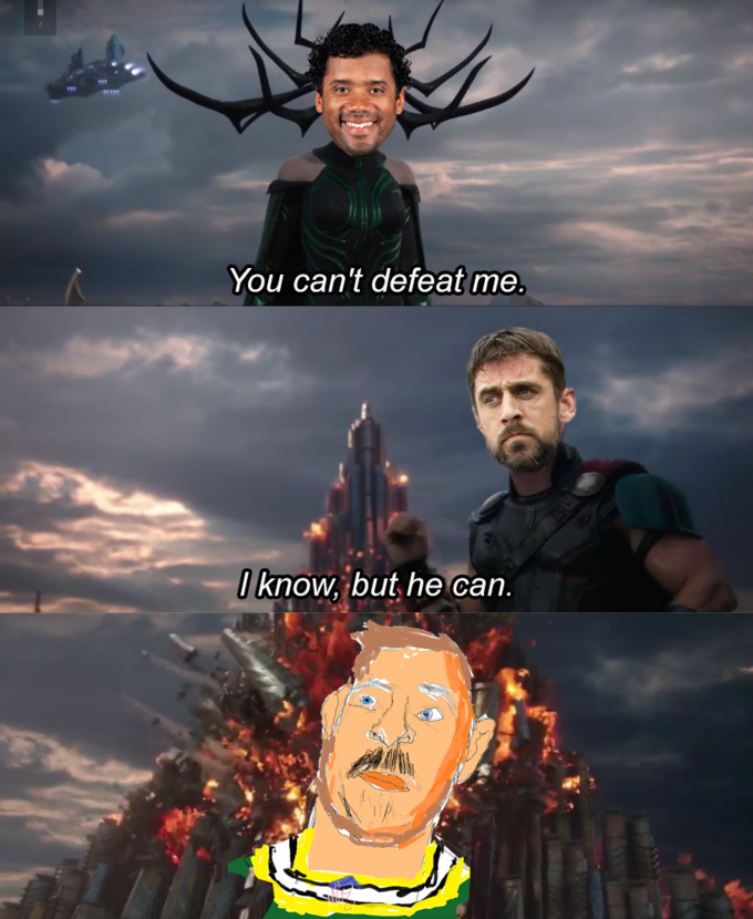 You can't defeat me. I know, but he can. 27