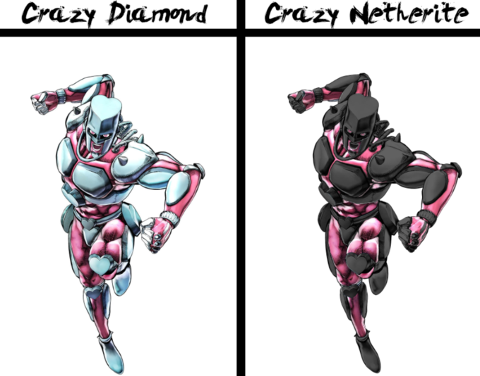 Crazy Netherite Crazy Diamond