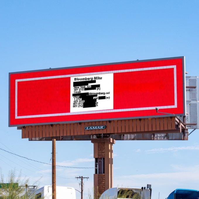 Bloomberg Mike for NY 212 Noomberg.net LAMAR