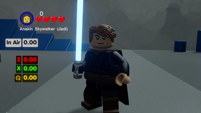 Anakin Skywalker (Jedi) In Air 0.00 Z0.00 X 0.00 Q 0.00