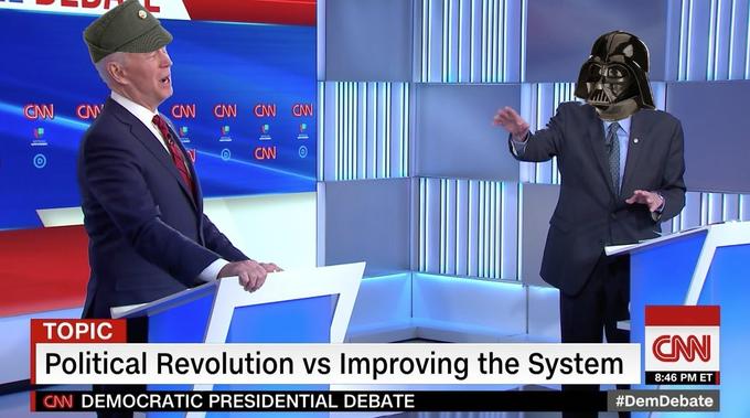 CW CN CN CW CNW CW TOPIC Political Revolution vs Improving the System 8:46 PM ET CN DEMOCRATIC PRESIDENTIAL DEBATE #DemDebate