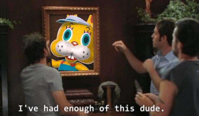 I've had enough of this dude.