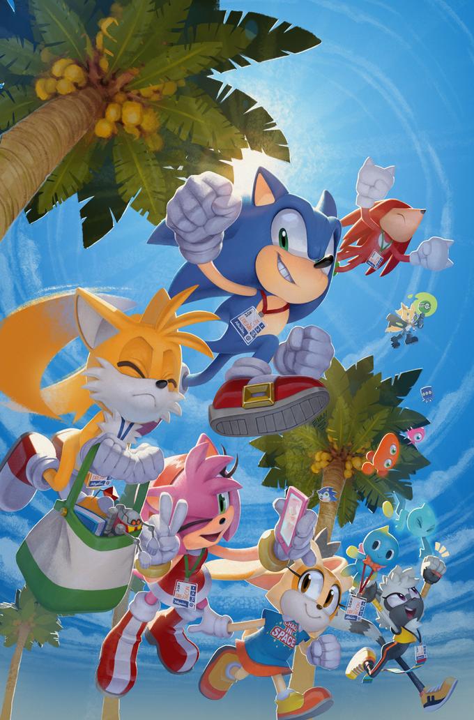WonderCon exclusive cover for Sonic the Hedgehog #27! 