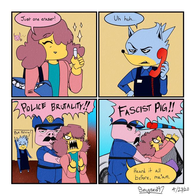 Art by Smugseid97
"Sauce":https://twitter.com/FlorenceLupin/status/1253347671546478592