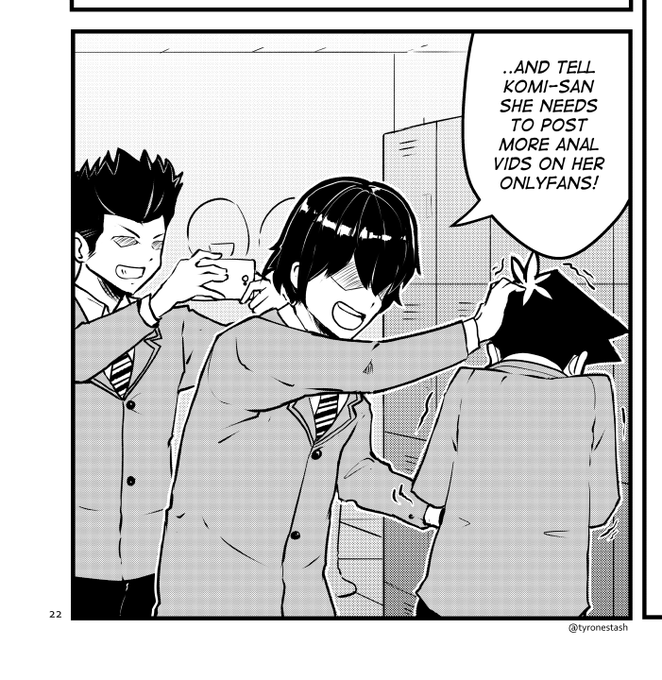 .AND TELL KOMI-SAN SHE NEEDS TO POST MORE A--- VIDS ON HER ONLYFANS! 22 @tyronestash