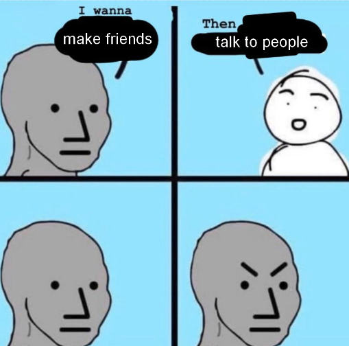 Oof Npc Wojak Know Your Meme