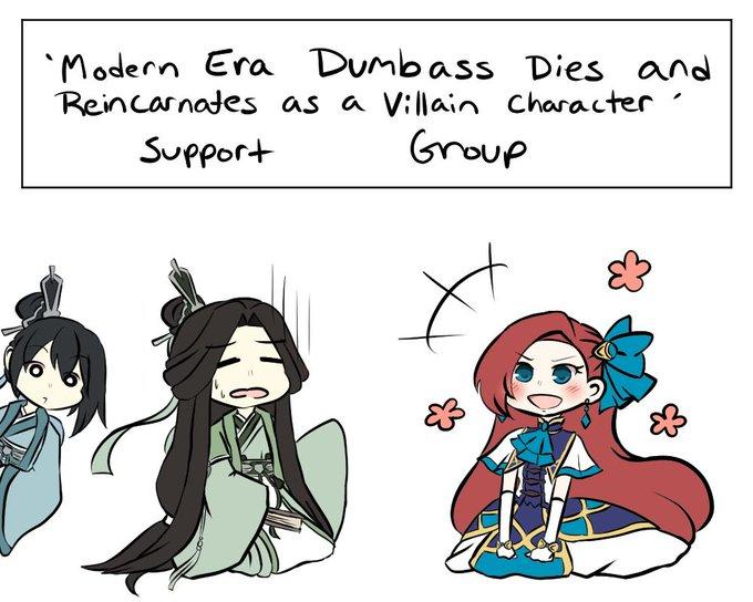 'Modern Era Dumbass Dies and Reincarnates as a Villain Character Support Group