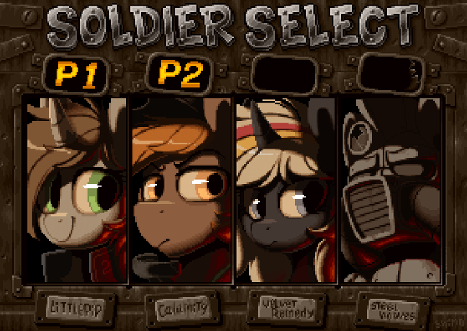 SOLDIER SELECT P1 P2 LITTLEPIP CaldmTy Remedy STEEL