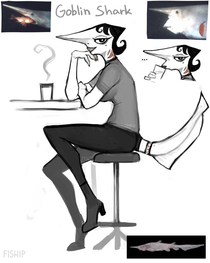 Goblin Shark FISHIP FISHIP FISHIP FISHIP