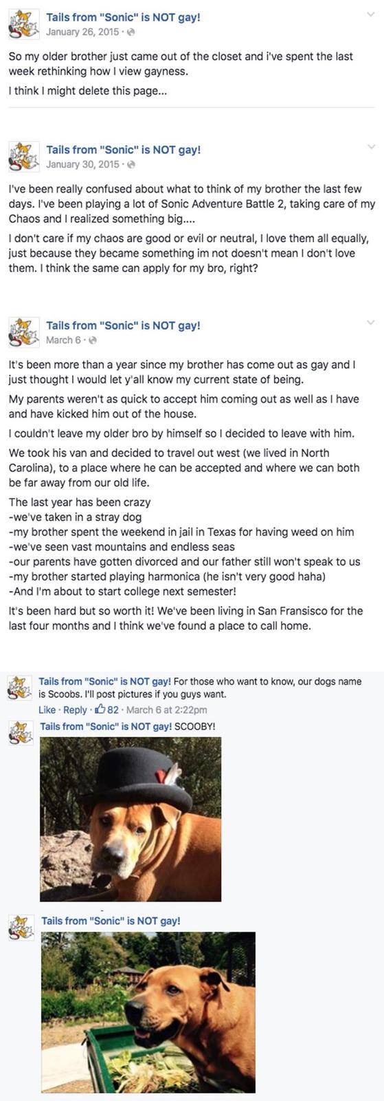 Sadly the Facebook page seems to have been deleted now but apparently the last post was the user saying how they wanted to go into counseling 