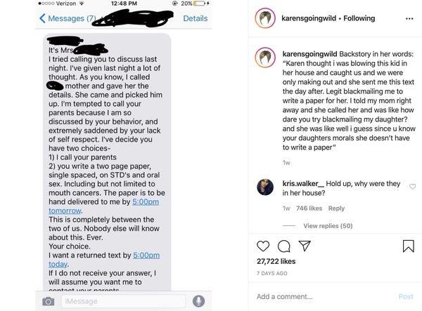 I Tried Calling You To Discuss Karens Going Wild Know Your Meme