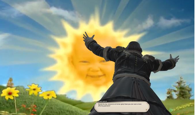 Emet-Selch Behold the sky, restored to its former glory! Have you ever seen a more affecting spectacle?