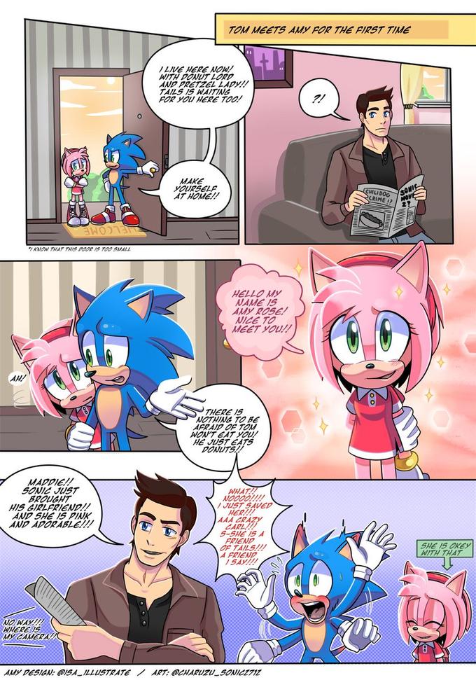 IF* Amy's in Sonic Movie, Sonic the Hedgehog (2020 Film)