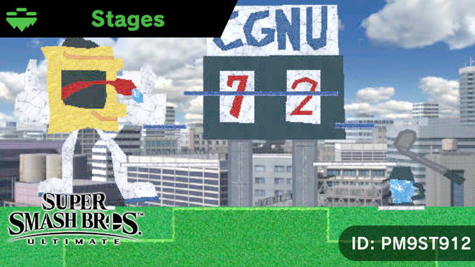 GNU 7 2 Stages SUPER SMASH BR:ES. ULTI MATE ID: PM9ST912