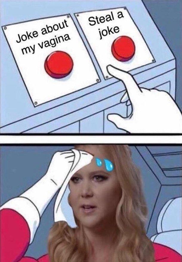 Joke about my vagina Steal a joke