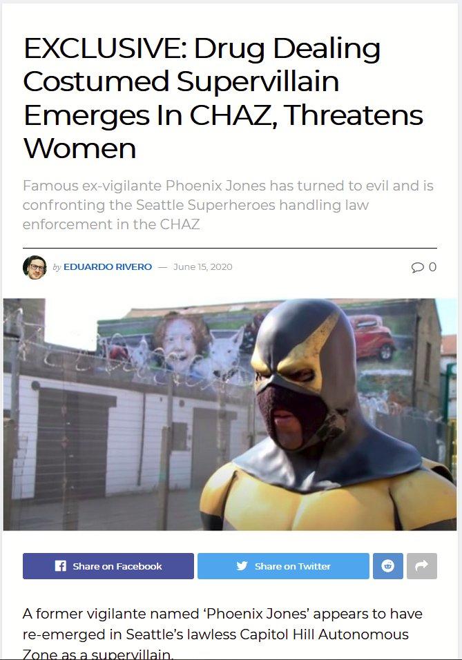 And you should _also_ note that the local CHAZ superheroes have condemned his actions.
<iframe width="560" height="315" src="https://www.youtube.com/embed/gDhGy5_9cQw" frameborder="0" allow="accelerometer; autoplay; encrypted-media; gyroscope; picture-in-picture" allowfullscreen></iframe>