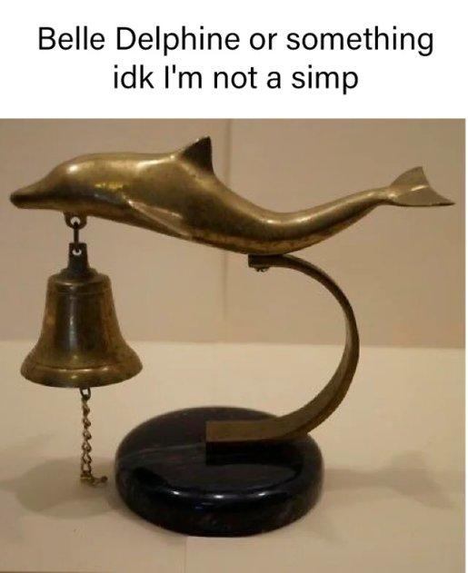 Belle Delphine or something idk I'm not a simp
